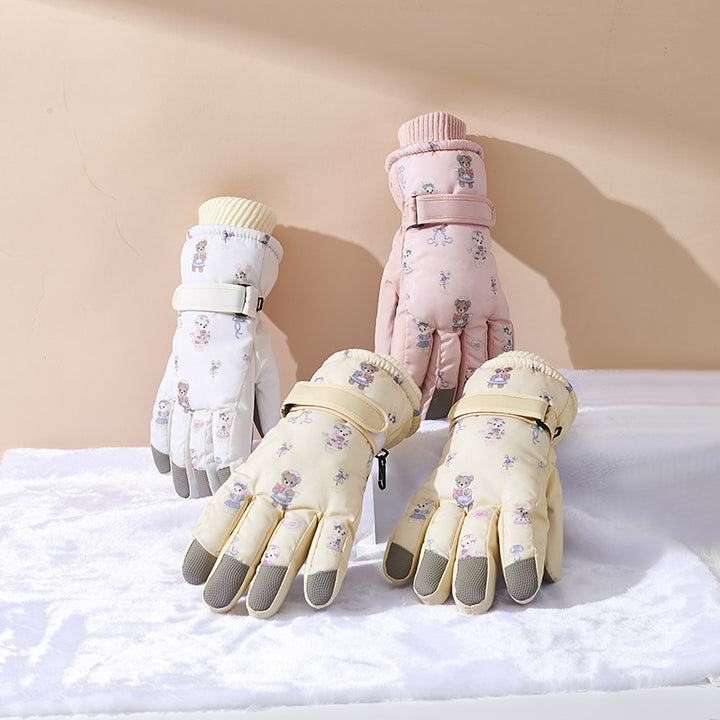 Cute Cartoon-Themed Winter Gloves Kalsten