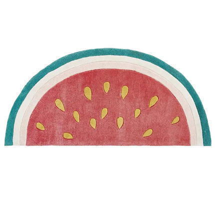Watermelon Slice Decorative Area Rug Kalsten