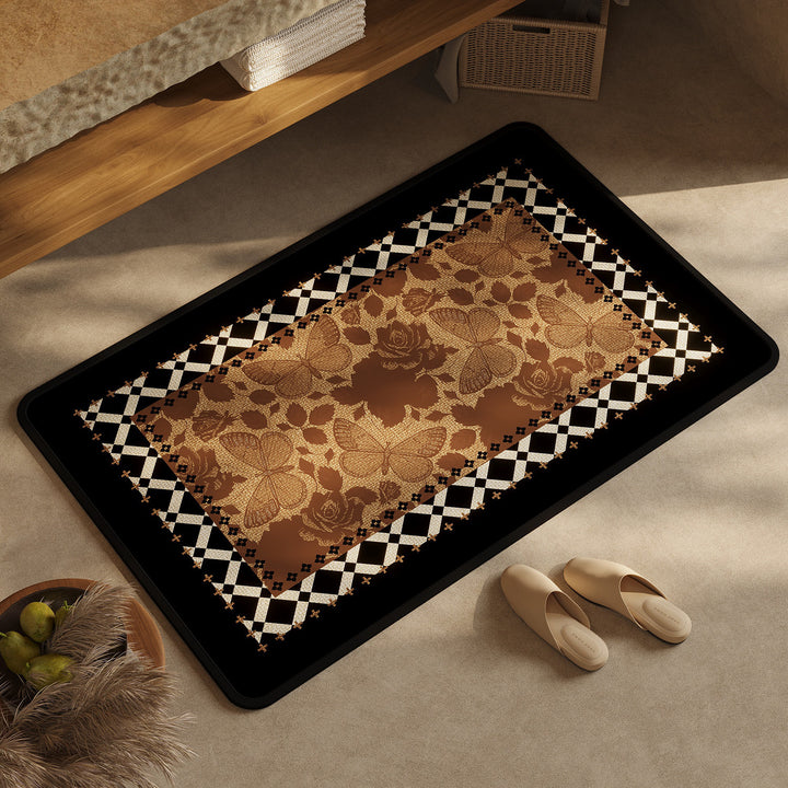 Chic Geometric Design Bath Mat Kalsten