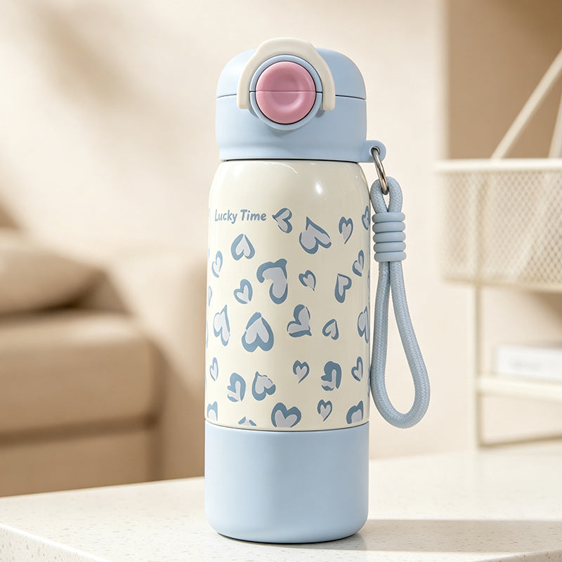 Insulated drinking bottle with practical carry handle Kalsten