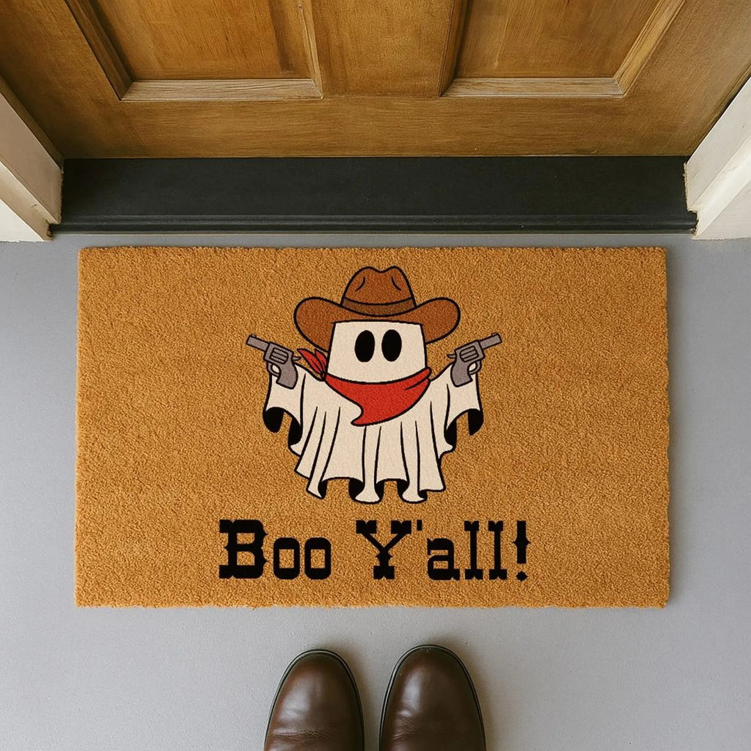 Halloween-Themed Welcome Mat Kalsten