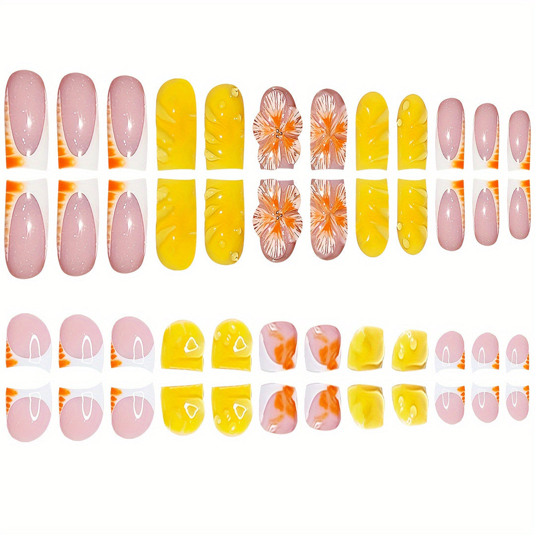 Artistic Summer Nail Design Kalsten