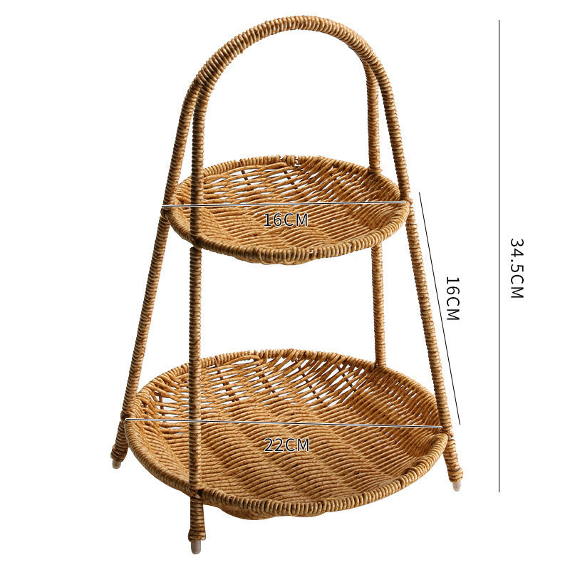 Handcrafted Wicker Storage Basket Kalsten
