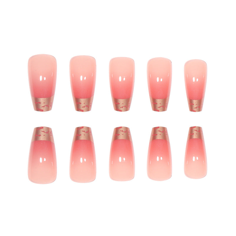 Elegant Gradient Stiletto Press-On Nails Kalsten
