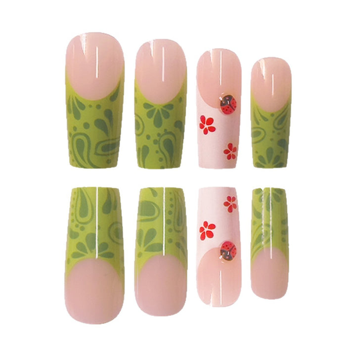 Creative Floral-Inspired Press-On Nail Extensions Kalsten