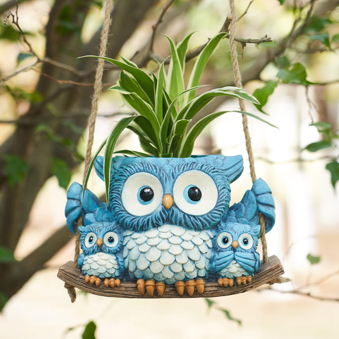 Owl-shaped decorative flower pot Kalsten