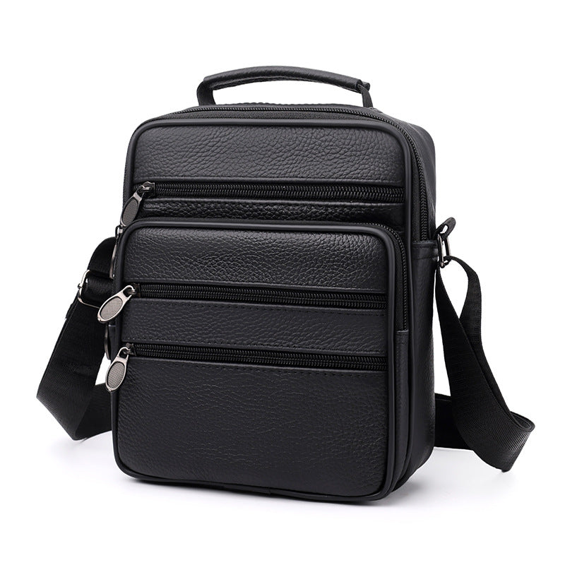 Sleek Multi-Pocket Crossbody Messenger Bag Kalsten