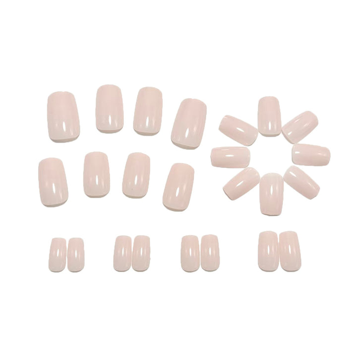 Elegant Artificial Nails in Nude Look Kalsten