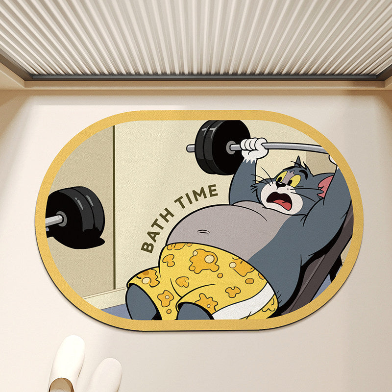 Cartoon Character Bath Mat  1789749580