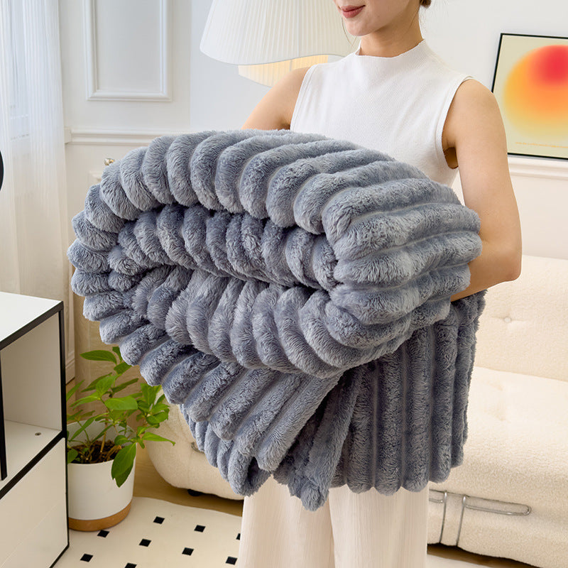 Women's Luxurious Soft Faux Fur Blanket