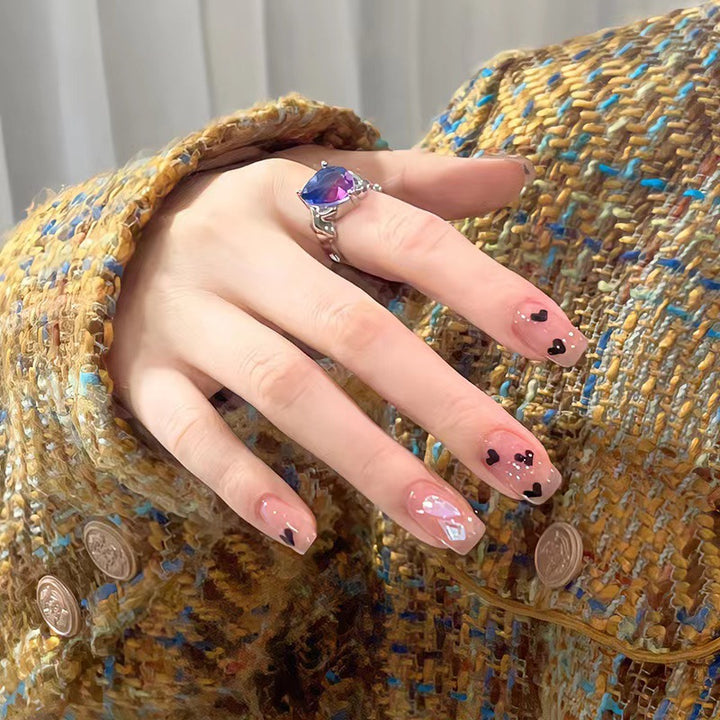 High-quality heart nail art Kalsten