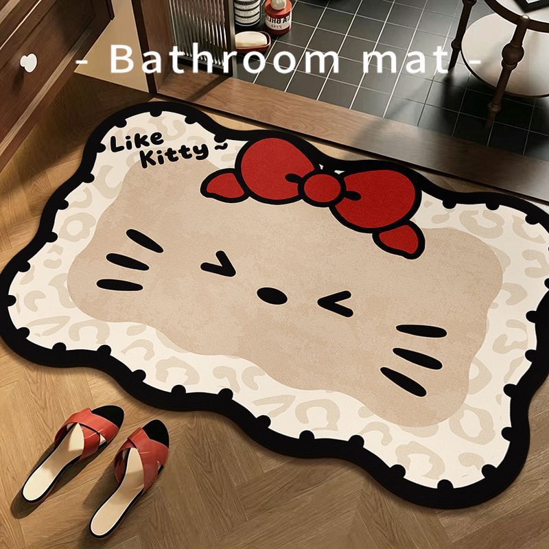 Funny Frog Bathroom Mat