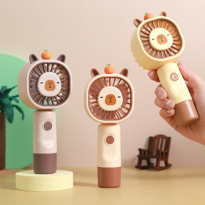Unisex Portable Mini Hand Fan with Cute Animal Design Kalsten