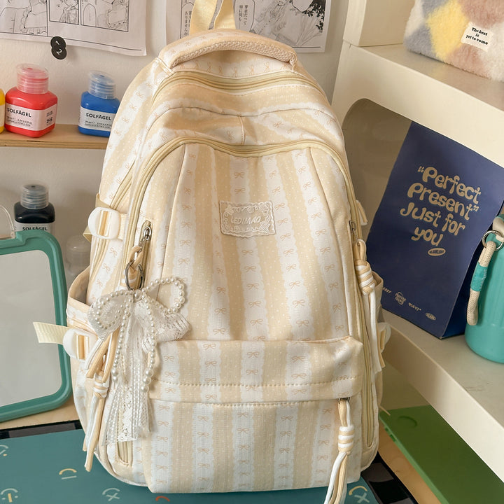 Stylish Striped Backpack