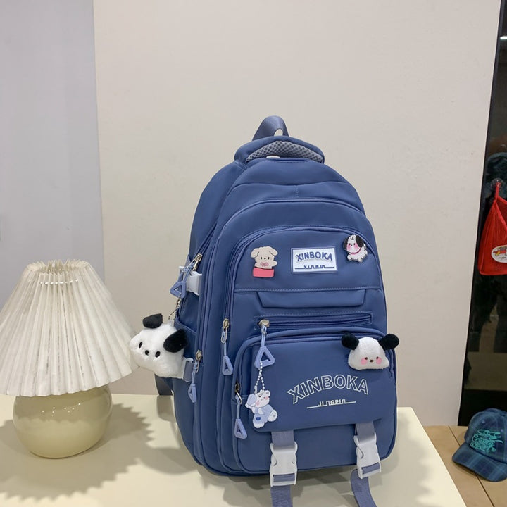 Children's Fun Character Print School Backpack Kalsten