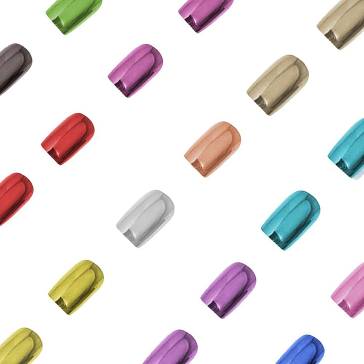 Metallic Polish Press-On Nail Set Kalsten