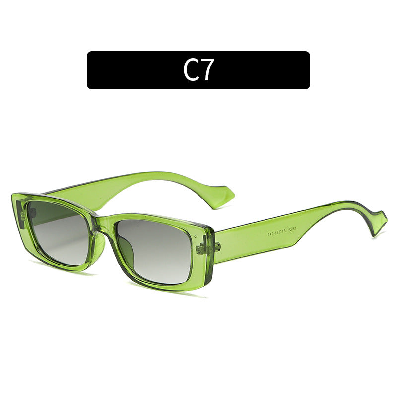 Retro-Inspired Oversized Rectangle Sunglasses