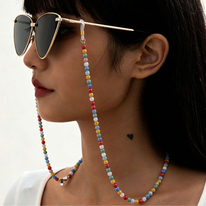 Colorful Beaded Eyewear Chain Kalsten