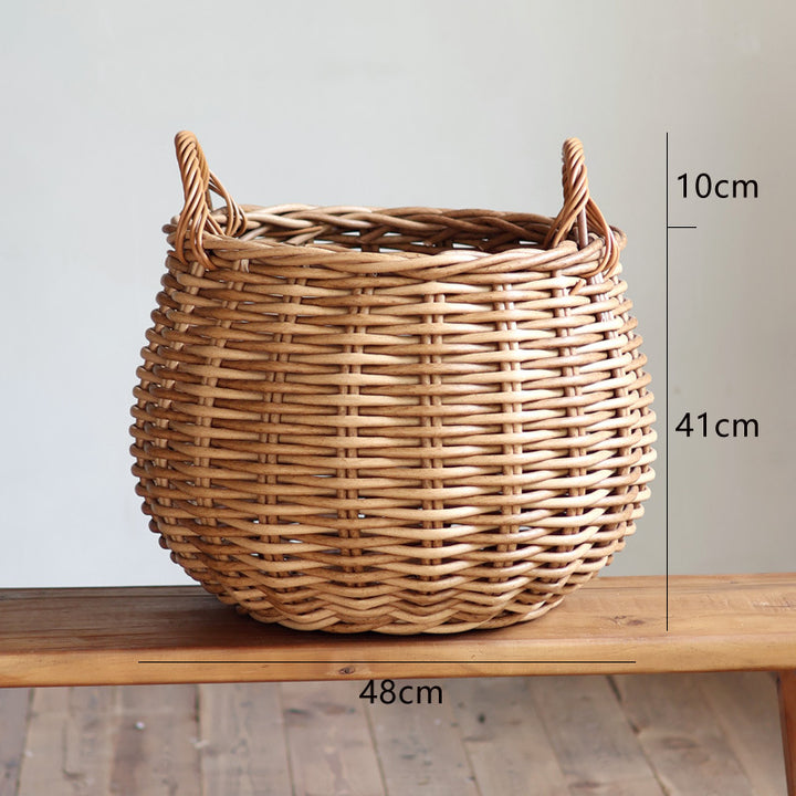 Handcrafted storage basket Kalsten