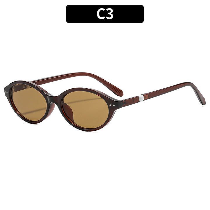 Statement Oval Sunglasses