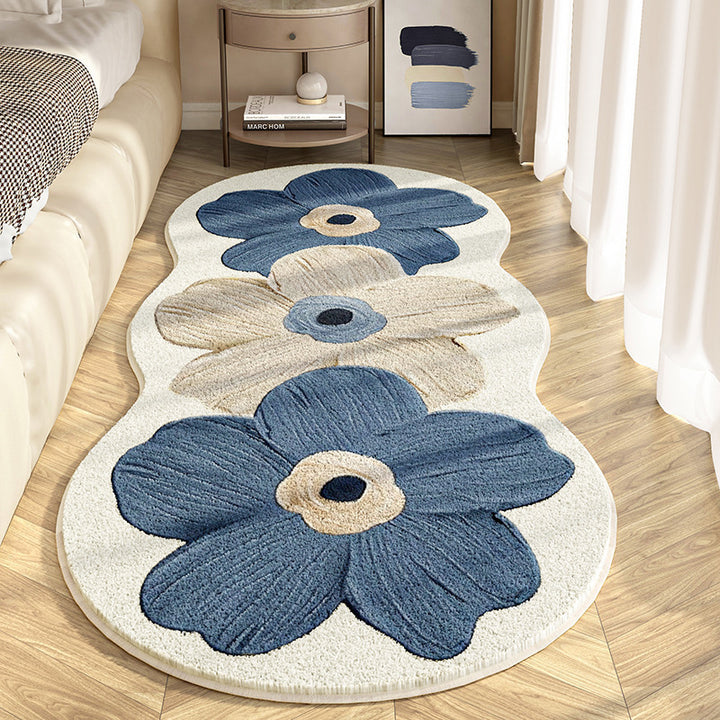Floral Shaped Memory Foam Runner