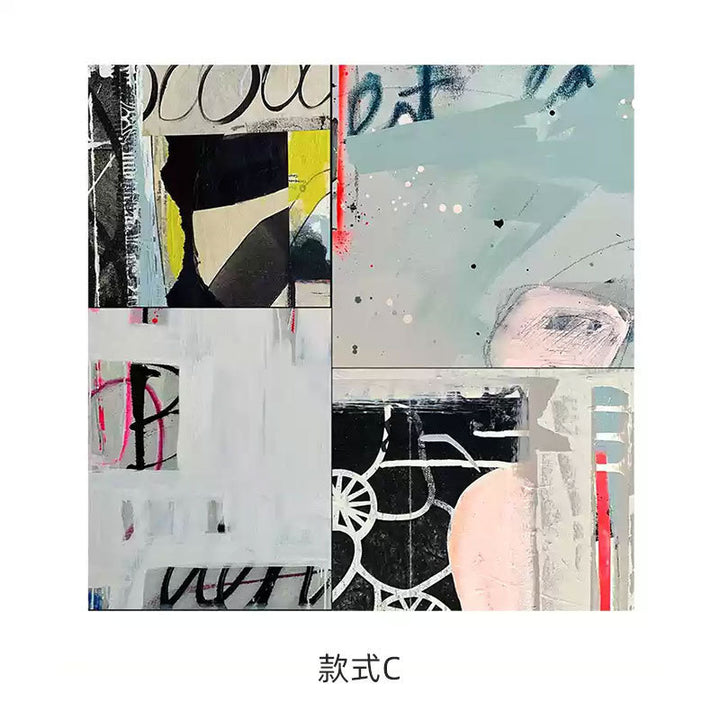 Abstract Expressionist Canvas Art