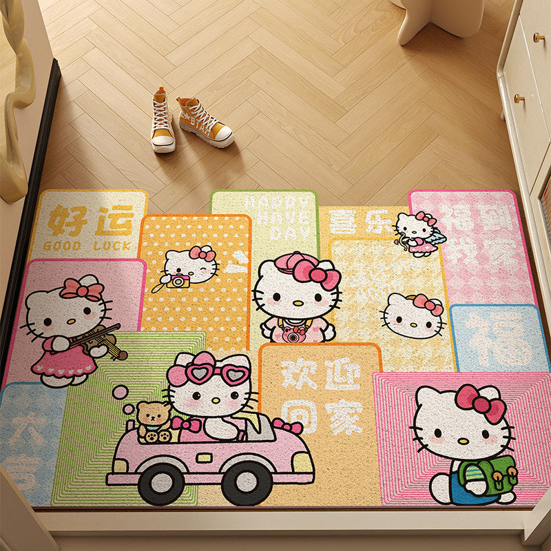 Playful Cartoon Theme Rug