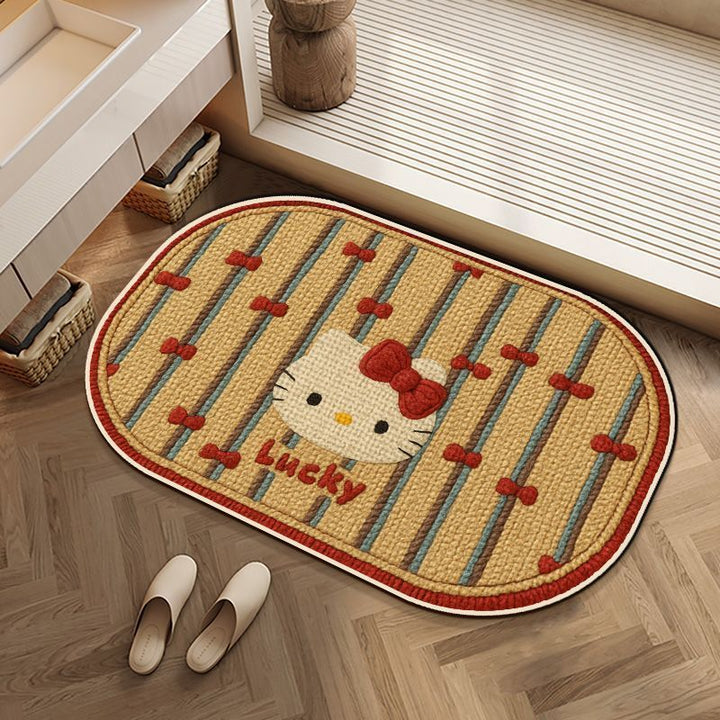Fun Fruit-Themed Decor Mat