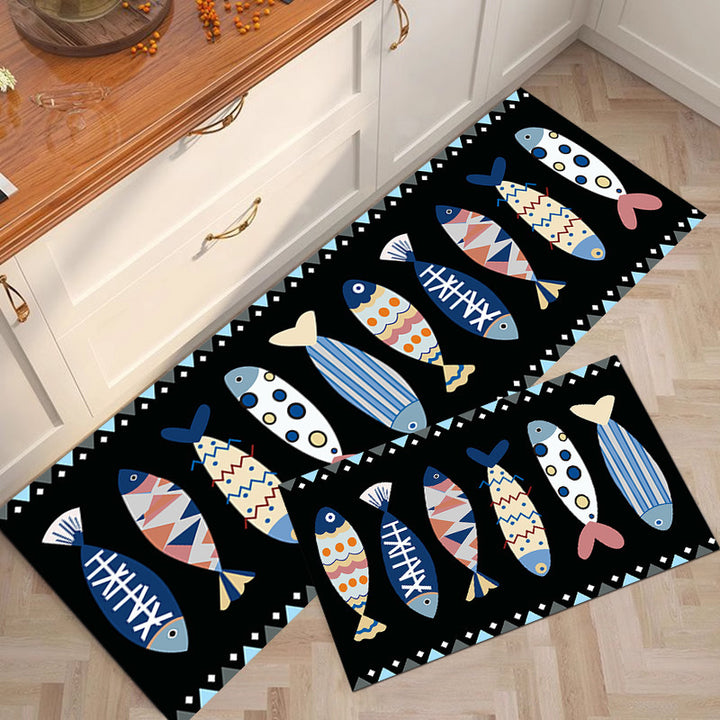 Cute Bear-Themed Kitchen Mat Kalsten