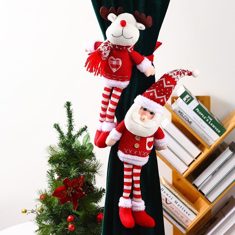 Decorative Santa Claus Curtain Holders Kalsten