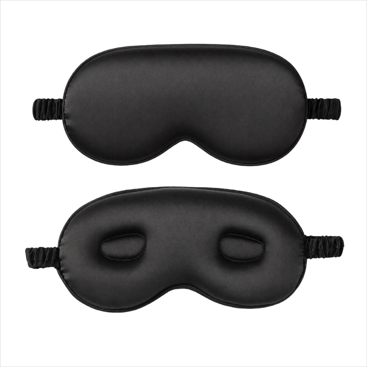 Unisex nano 3D-eye mask with distance chambers for eyelash protection and elastic comfort band Kalsten