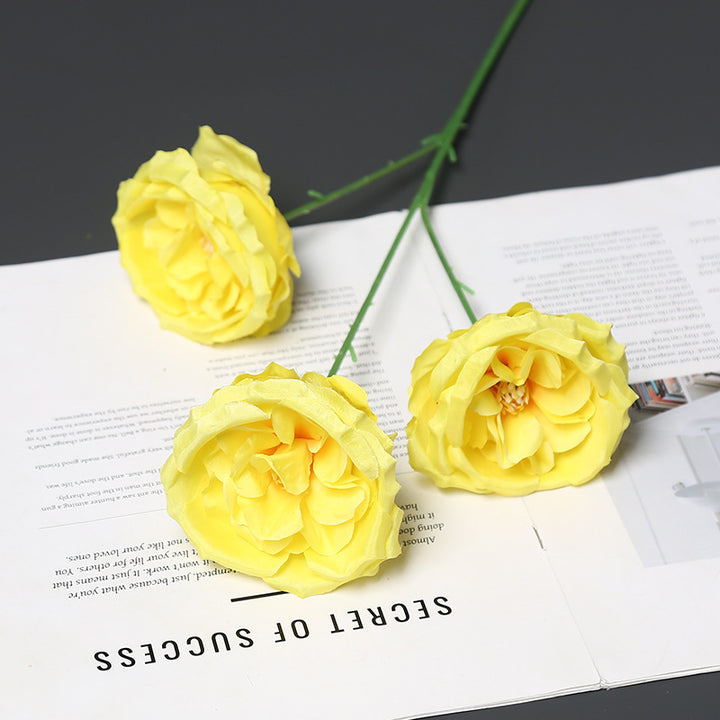 Elegant Silk Floral Stem for Home Decor Display
