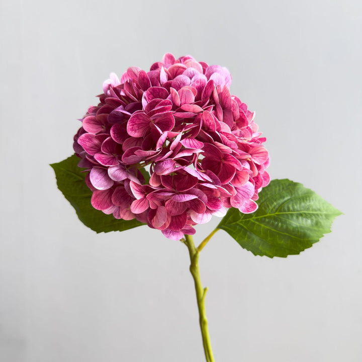 Faux Hydrangea Flower Arrangement