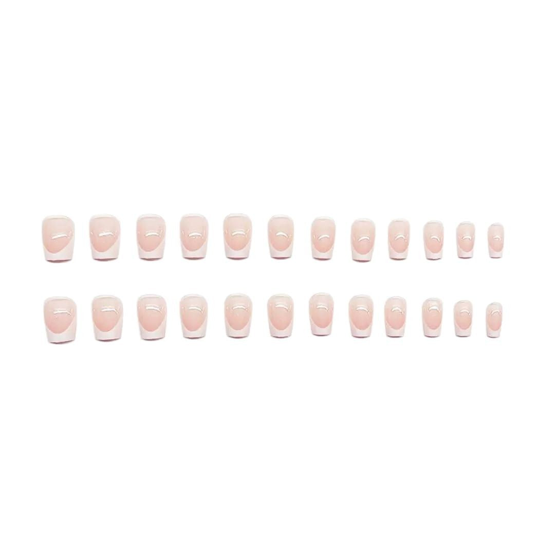 Premium French Tip Nail Set Kalsten