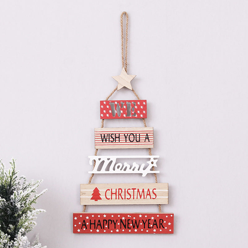 Decorative Wooden Holiday Wall Hanging