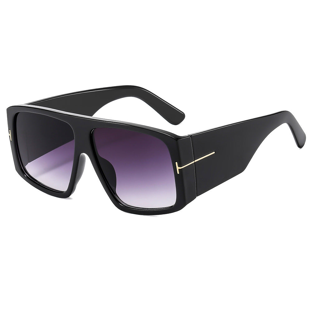 Bold Angular Shield Sunglasses Kalsten