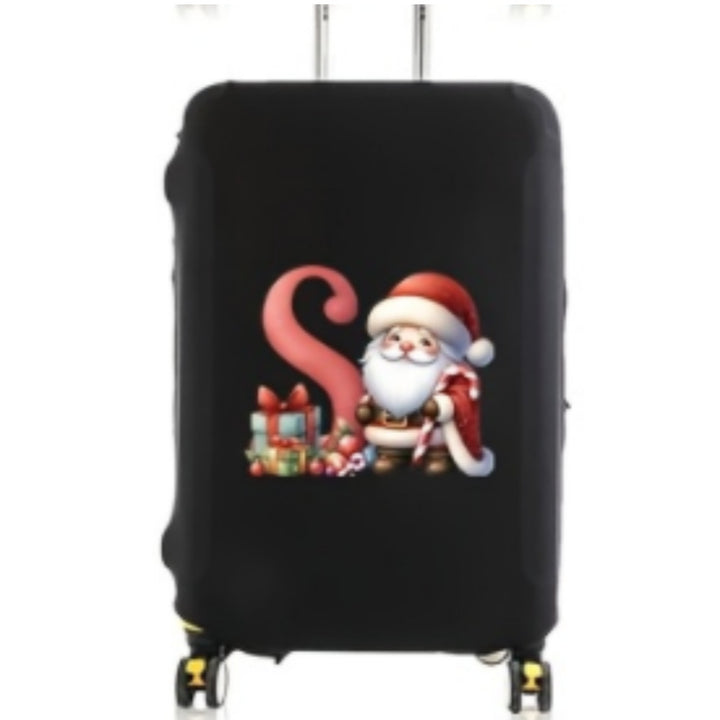 Women's hard-shell travel suitcase with festive Christmas design Kalsten