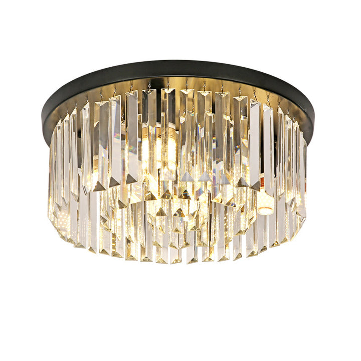 Crystal Flush Mount Ceiling Fixture
