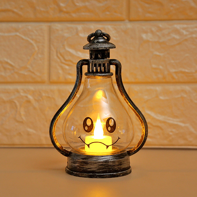 Creepy Halloween Oil Lamp