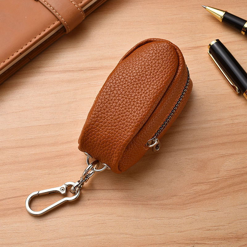 Compact Leather Keychain Pouch Kalsten
