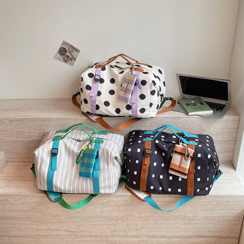 Fun Polka Dot Weekend Duffle Bag Kalsten