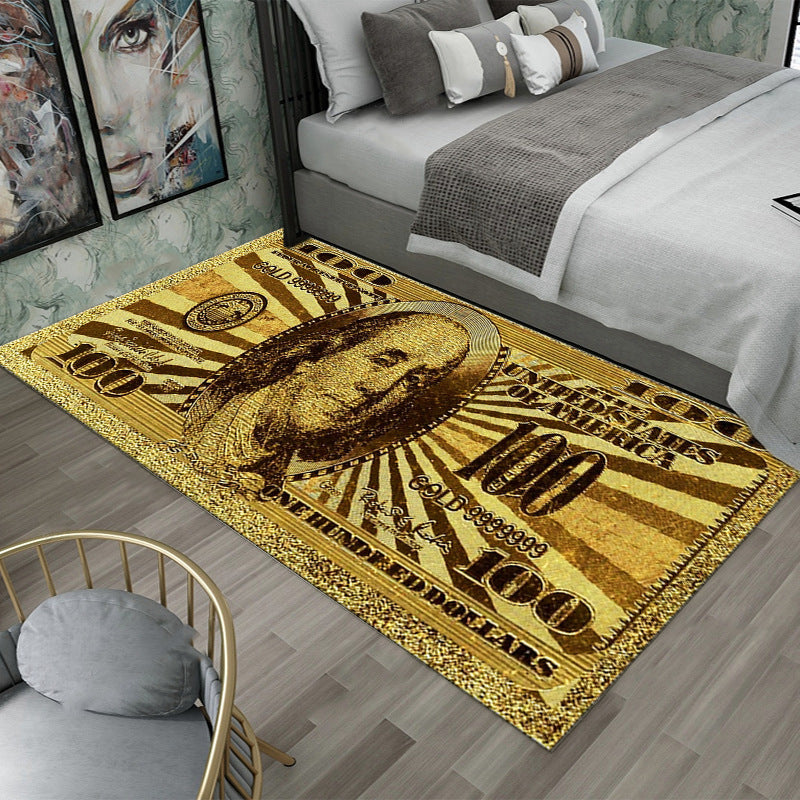 Decorative Euro Banknote Carpet