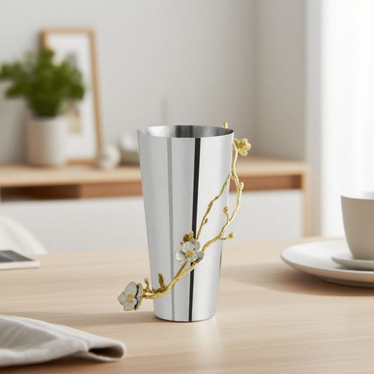 Decorative Floral Accent Vase