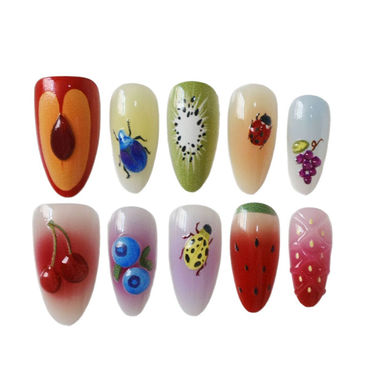 Decorative Floral Nail Art Tips Kalsten