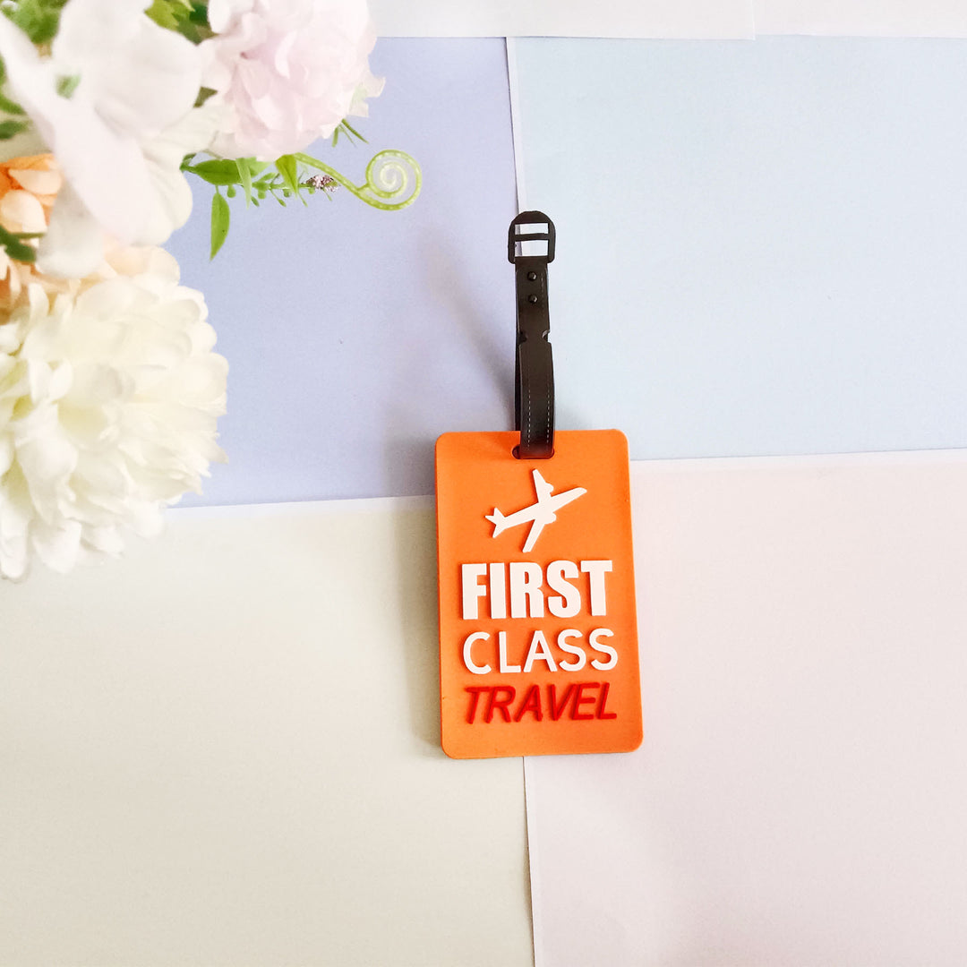 Unisex Luggage Tag with Airplane Design Kalsten