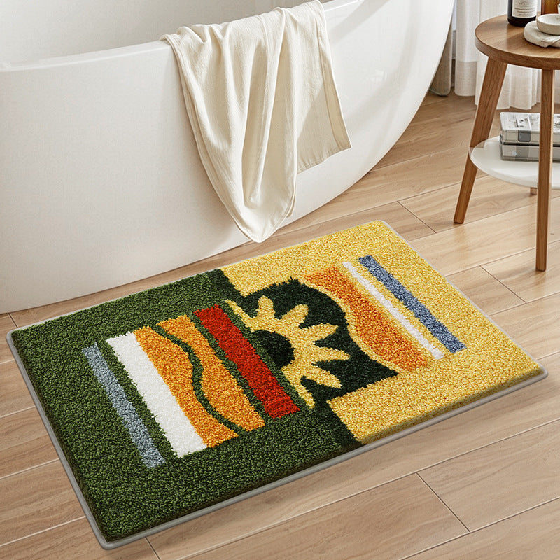 Turtle-Themed Plush Bath Mat Kalsten