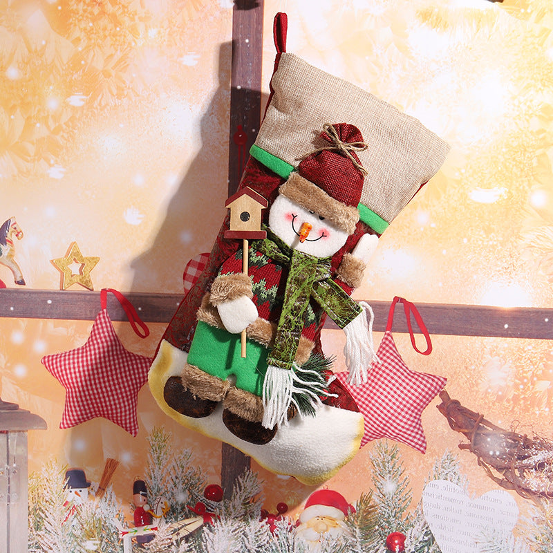 Cute Christmas stocking with reindeer design Kalsten