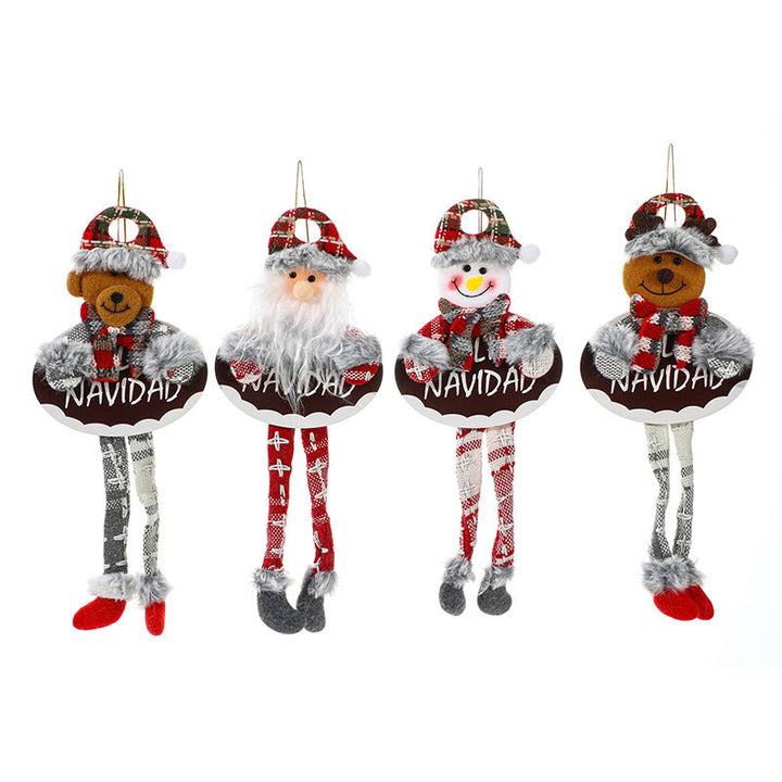 Festive Snowman Shelf Decoration Kalsten