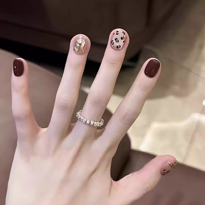 Bold Animal Print Press-On Nails