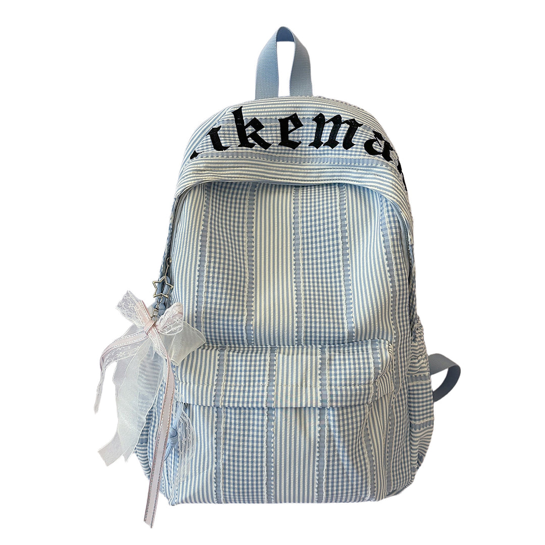 Stylish Checkered Backpack Kalsten